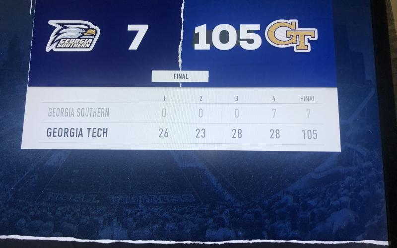 Pictured is me getting revenge against Fargason’s Eagles in my first game.