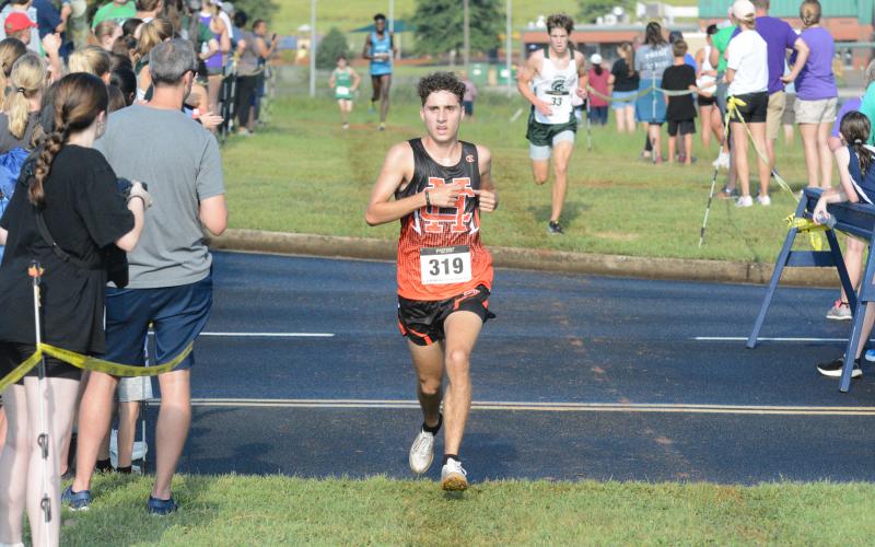 Senior Nate Harris placed fourth overall in stage one.