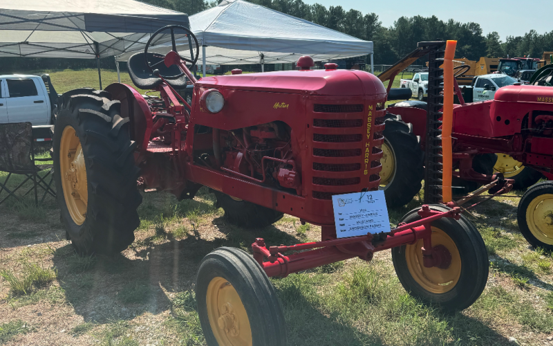 Pictured above: A 1936 Massey-Harris Mustang tractor, owned by Jerry and Tammy Anderson, took home two awards for the oldest tractor and best restored tractor during the 2024 Northeast Georgia Ag Expo.