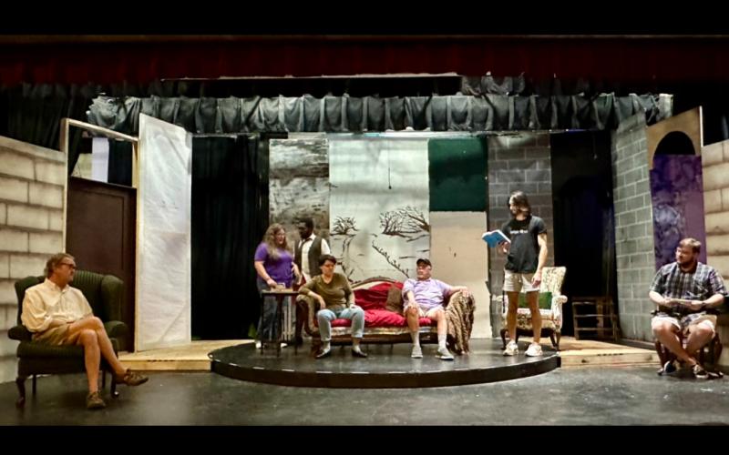 Pictured above:The cast of Agatha Christie’s The Mousetrap. The performance will open at the Hart County Community Theatre Sept. 20 an runs through Oct. 6.