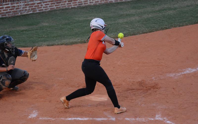 Senior outfielder Skylar Dutton went three-for-five and drove in four runs from the plate in the 13-6 win over East Jackson.