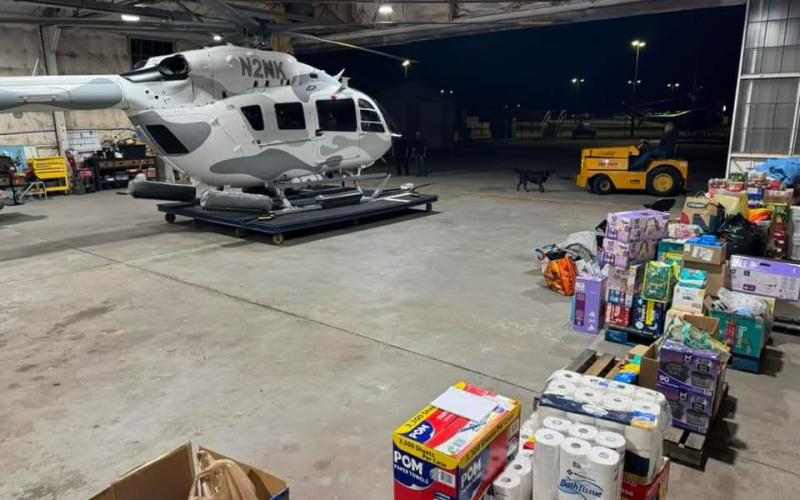 Georgia aviator Cliff Brown has been flying in supplies to Western North Carolina which saw some of the most catastrophic damage from Hurricane Helene last week.