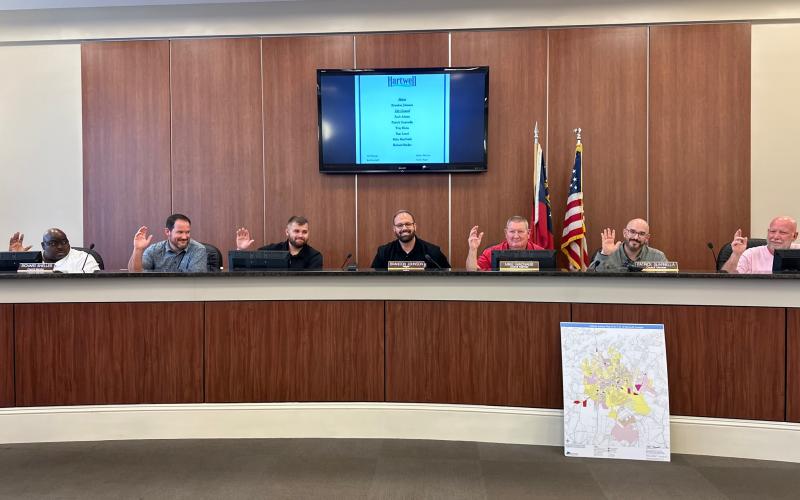 Hartwell City Council unanimously voted to adopt the 2025 general fund budget on Oct. 7, to include a millage rate rollback and 4-5 percent decrease in property taxes for Hartwell citizens.