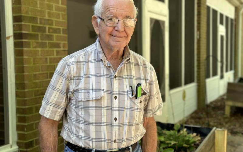 Ralph Kotal outside the Hart County Senior Center.