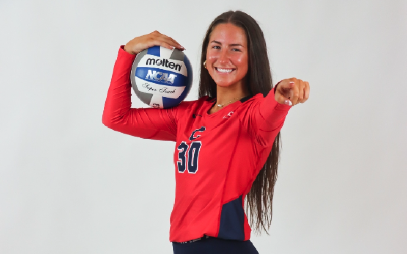 Catawba freshman outside hitter Lillie Kate Rogers.