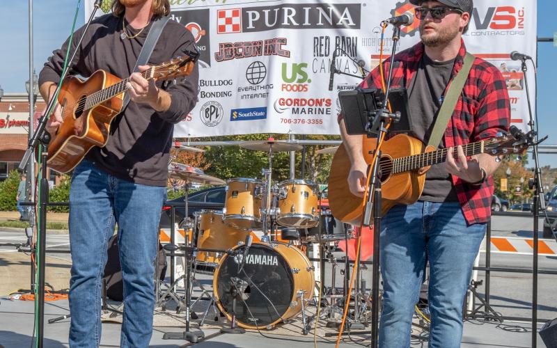 One of the many band to perform during the 2022 Hart Oberfest.