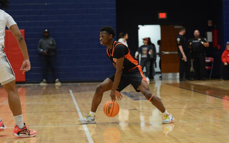 Senior guard Andrew Maxwell  sets up the offense.
