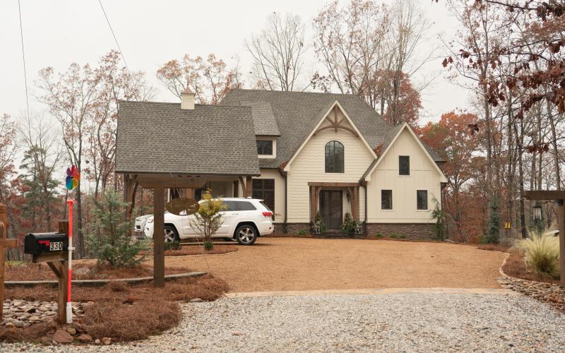 The Atkins Home located on Paradise Point Rd. is French country cottage built in July 2024, and will be featured on this year’s Tour of Homes.