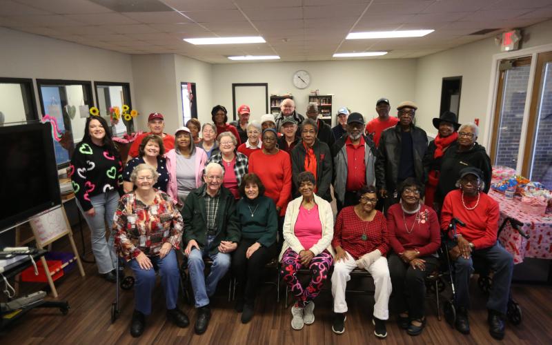 A large crowd was in attendance for a special Valentine’s Day celebration at the Hart County Senior Center Feb. 14.