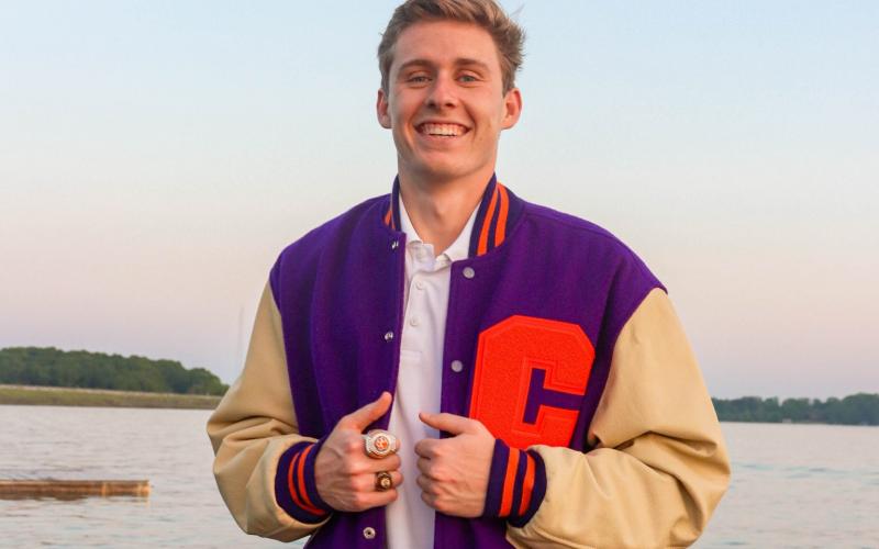 Former Hart County and Clemson alumni Samuel Garringer has been named the FCA area representative for Anderson University. (Photo submitted by Garringer)