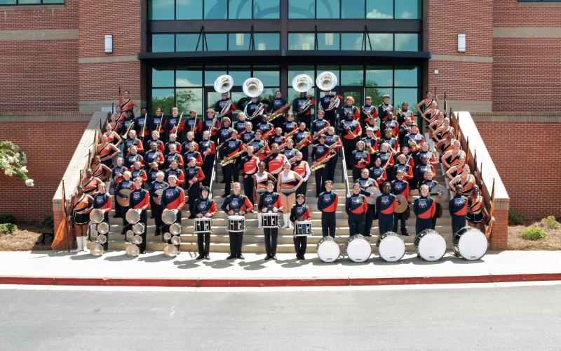 The Hart County High School Bulldog Marching Band presents its 2025 show, “In the Heights,” based on the acclaimed musical by Lin-Manuel Miranda and Quiara Alegría Hudes. (Photo courtesy of Hilaree Hudson)