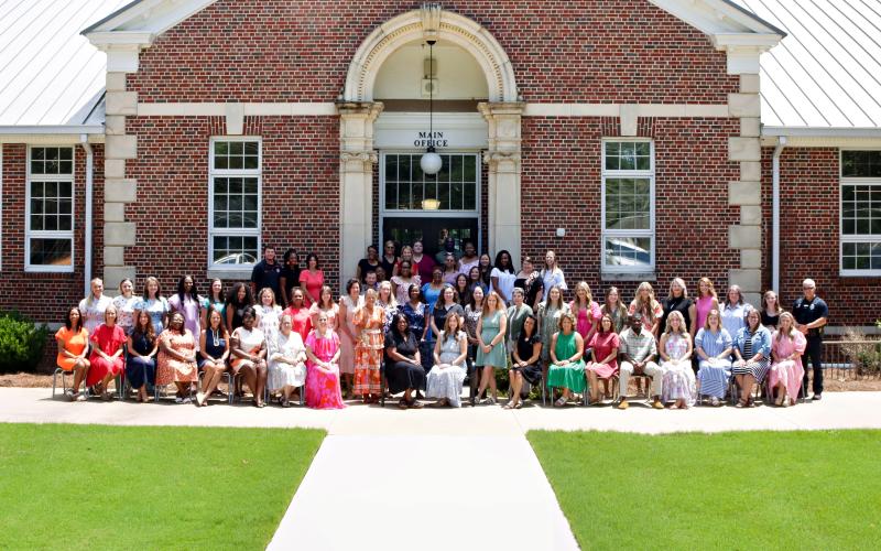 Photo submitted by Grayson Williams Faculty and staff at Hartwell Elementary School have been recognized as one of the Top 5 percent of Title  I schools in the state for its progress in improving student performance. (Photo submitted by Grayson Williams)