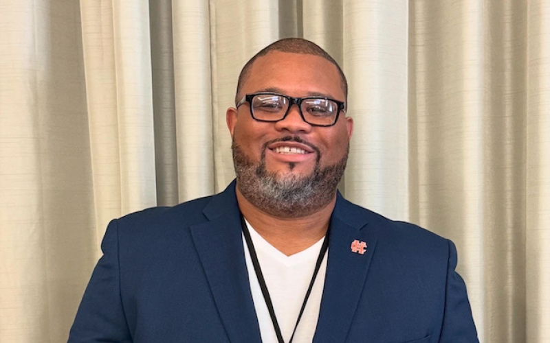 Hart Academy Director Kendell Rucker is pictured after recently receiving the 2025 GAAE Administrator of the Year Award. (Photo submitted by Grayson Williams)