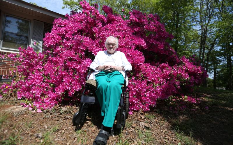 The time I spent in April sitting with Sylvene Fleming is another story I'll never forget.