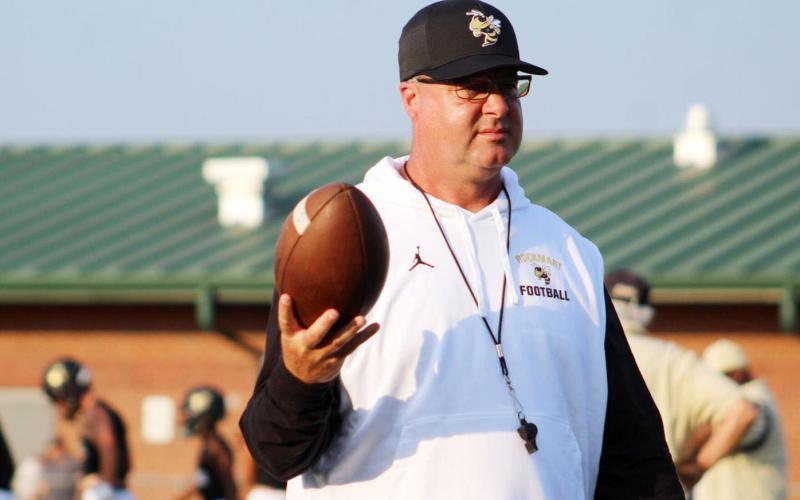 Franklin County High School graduate and Rockmart head football coach Biff Parson has been named the new head football coach at Hart County High School. Parson was previously a quarterback coach for the Dogs in 2002. Photo courtesy of The Rome News-Tribune.