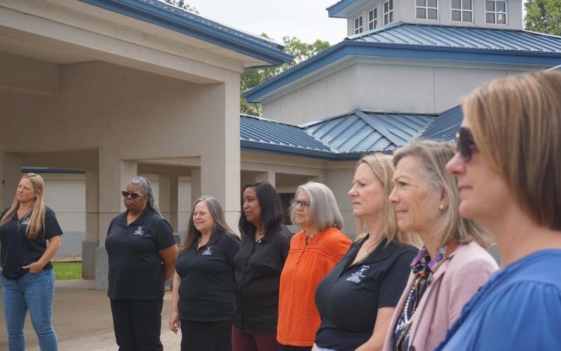 Volunteers and coordinators from the CASA for the Northern Judicial Circuit, Inc. Photo by Madison Linton.