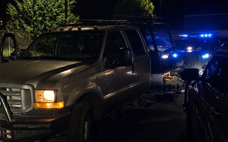 A Madison County man was arrested following the recovery of a stolen truck from Elbert County by the Hart County Sheriff's Office June 2.  Photo courtesy of Hart County Sheriff's Office
