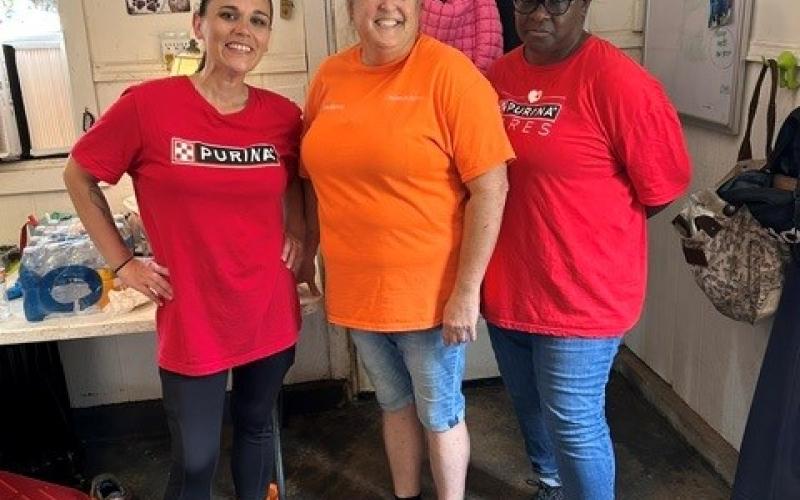 Associates from Nestlé Purina’s Hartwell factory rolled up their sleeves on Monday, June 8, to support the Hart County Animal Rescue as part of the company’s 25th annual Purina Cares Day, a nationwide day of service dedicated to giving back to communities. Photos submitted by Karli Thomas.
