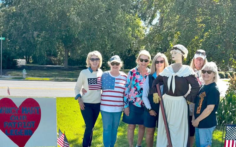 Photo courtesy of the Nancy Hart Garden Club.