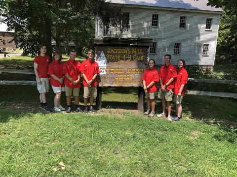 Photo submitted — Pictured from left to right are Robert Harrison, AnnaMarie Harrison, James Turpin, Ben Tellano, Hailey Jones, Adam Walters and Ruth Daniel.