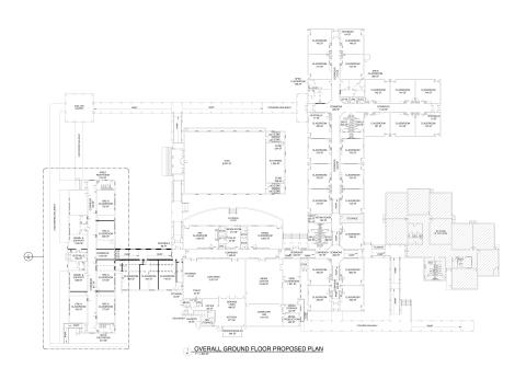 Prooposed plans for renovations at Hartwell Elementary School. 