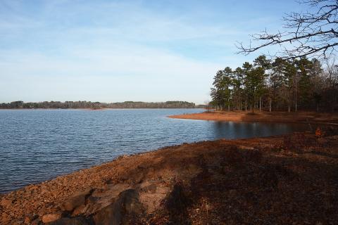 Sunshot by Michael Hall - The shoreline of Hart State Park, which has operated as Hart State Recreation Area since 2009, is shown. The park is set to become Hartwell Lakeside after the city of Hartwell ended a nearly 10-year effort to get a lease for the park from the U.S. Army Corps of Engineers.