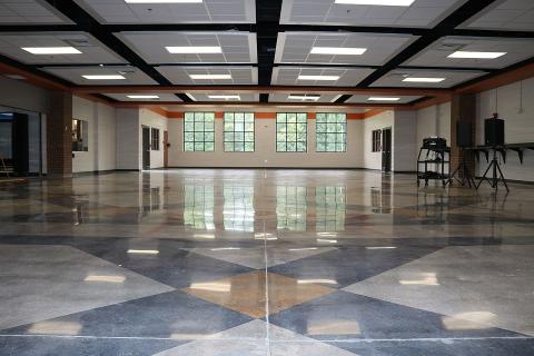 Sunshot from file - The new cafeteria at Hart County Middle School is more spacious and accommodating for students, faculty and staff.