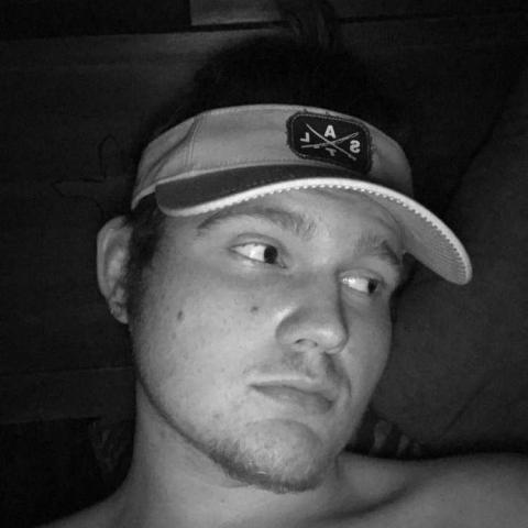 Hunter Grizzell in a photo posted to his Facebook page on March 20. 