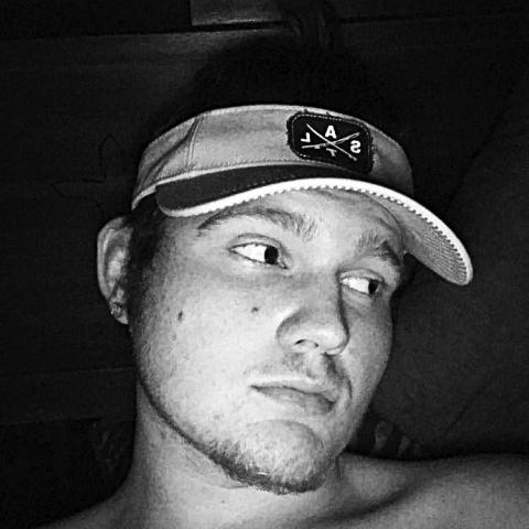 Hunter Grizzell in a photo posted to his Facebook page on March 20. 