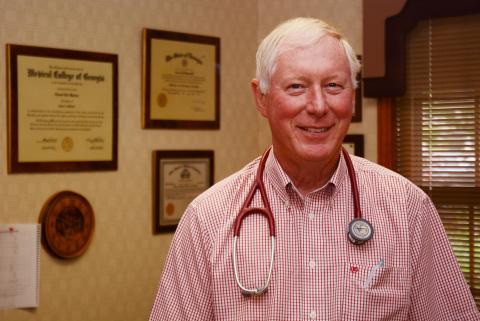Sunshot by Michael Hall — Dr. Edward Wysong of Hartwell Family Practice is retiring June 30, ending a 47-year career.