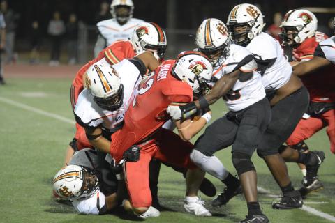 Hart County fell short by just one point to GAC in the 2019 AAA state playoff quarterfinals where the two teams battled it out in a 17-16 showdown in Norcross.