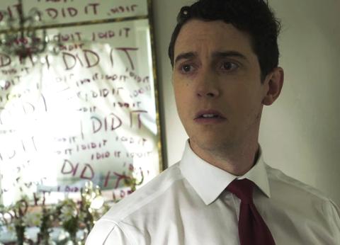 Austin Freeman is seen as Dr. Jonathan Colton in “Who is Killing the Cheerleaders?,” a Lifetime original movie. 