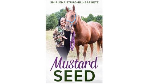 The cover of Shirlena Sturghill-Barnett’s book, “Mustard Seed,” is shown. Sturghill-Barnett is from Hartwell and wrote about her fight to find a kidney transplant and dealing with kidney failure. 