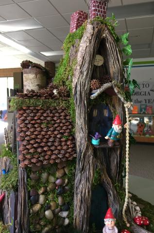 Photo submitted - The Gnome Home created by Kathy Hall is shown. 