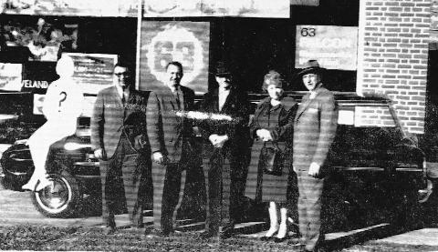 The Hartwell Sun gave away a Ford Falcon station wagon in 1962.