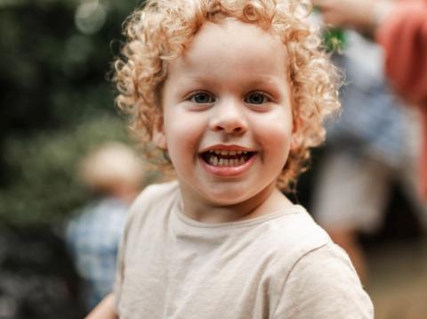 The parents of Martin Hulsey, pictured, a nonverbal autistic 4-year-old, are asking the community for help paying for a service dog that could change Martin’s life. 