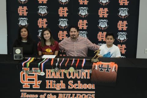 Pictured are Maria Rubio, Paola Rubio, Jamie Rubio and Leonel Rubio.
