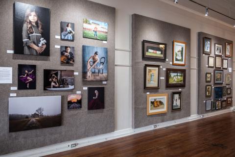 Sunshot by Bill Powell - The Art Center’s newest exhibit is shown at its building at 338 E. Howell St. in downtown Hartwell. 