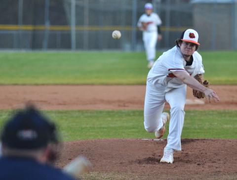Sunshot by Michael Hall Casey Tallent deals from the mound against Elbert County on Feb. 24 at Hart County High School.