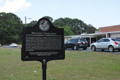 The location of the Hart County Training School, now Hart County Head Start, received a Georgia Historical Marker in October, 2020. 