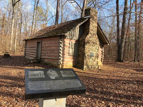 Photo submitted - The cabin of Nancy Hart, located in Elbert County.