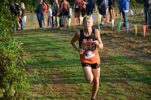 Zachary Benner finished third overall at the Franklin County Pridelands Invitational 2021 on Saturday, Sept. 11.