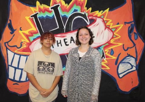Noriya Cooper (left) and Allie Lord (right).