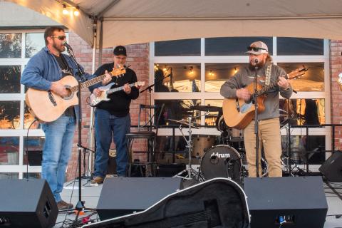Musicians perform at HartToberFest in 2019