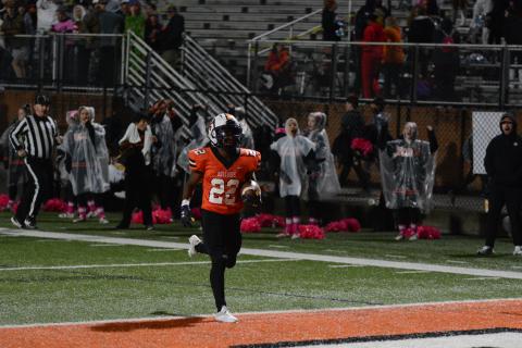 Jaws dropped after running back Nori Moore left a juked defender on the ground as he walked into the endzone for his fourth touchdown of the night.