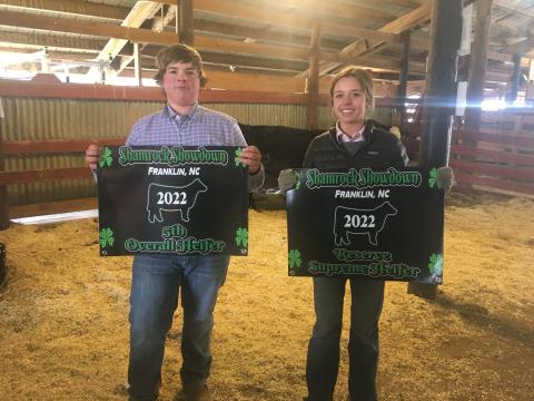 John Payne Sewell (left) and Ashlyn Floyd (right).