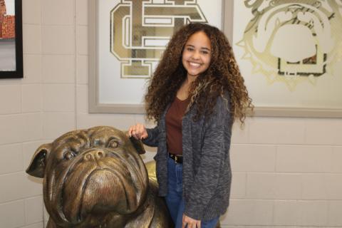 Hart County High School 10th grade student Trinati Pinkston