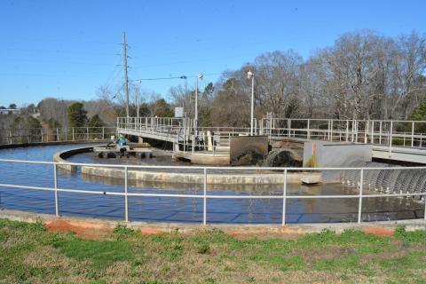 A recent look at the Hartwell sewer plant, which is now scheduled to received a major overhaul. 
