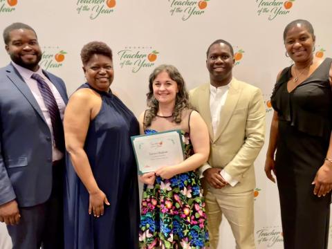 Former Hart County High School STAR Student/Valedictorian of 1999, Tanya Hudson. 