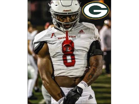 Anthony Turner played wide receiver at Grand View University last season.